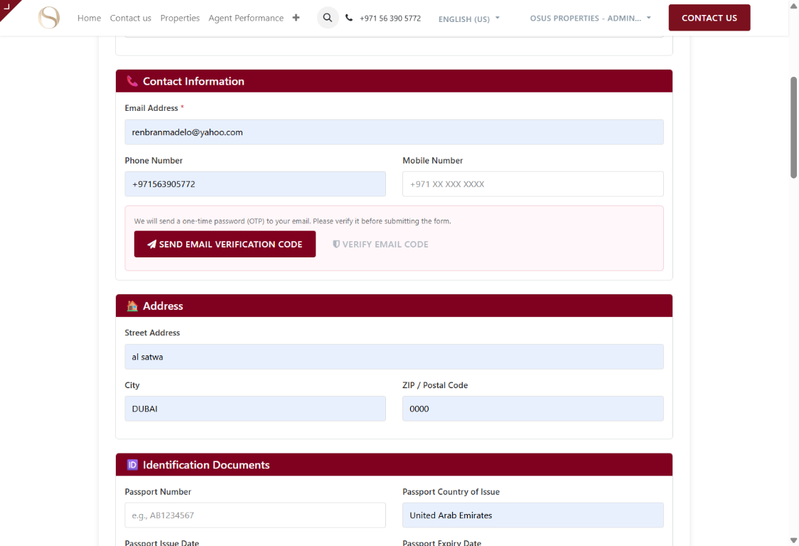 KYC screenshot
