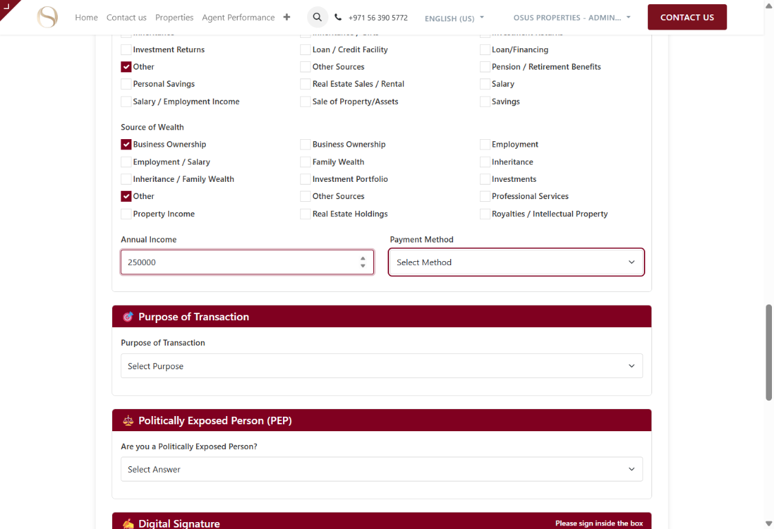 KYC screenshot