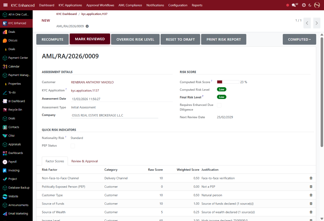 KYC screenshot