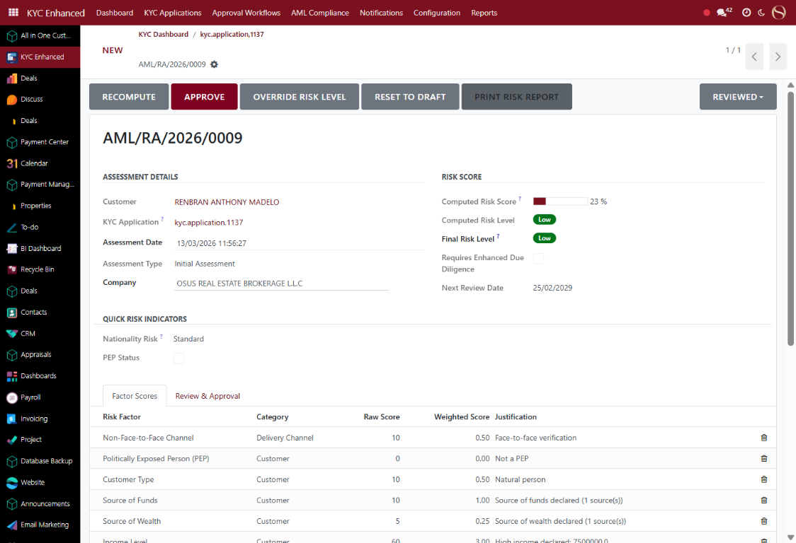 KYC screenshot