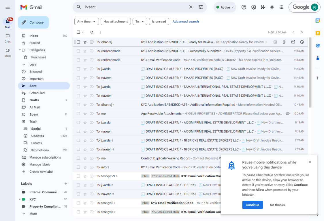 KYC screenshot